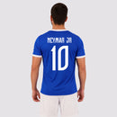 Camisa Placar Brasil Brasão Azul 10 Neymar Jr
