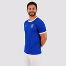 Camisa Placar Brasil Brasão Azul 11 Raphinha